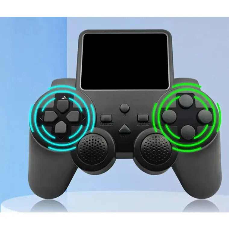 🎮✨ Controle de Vídeo Game Retrô com Tela LED – 520 Jogos na Palma da Mão!