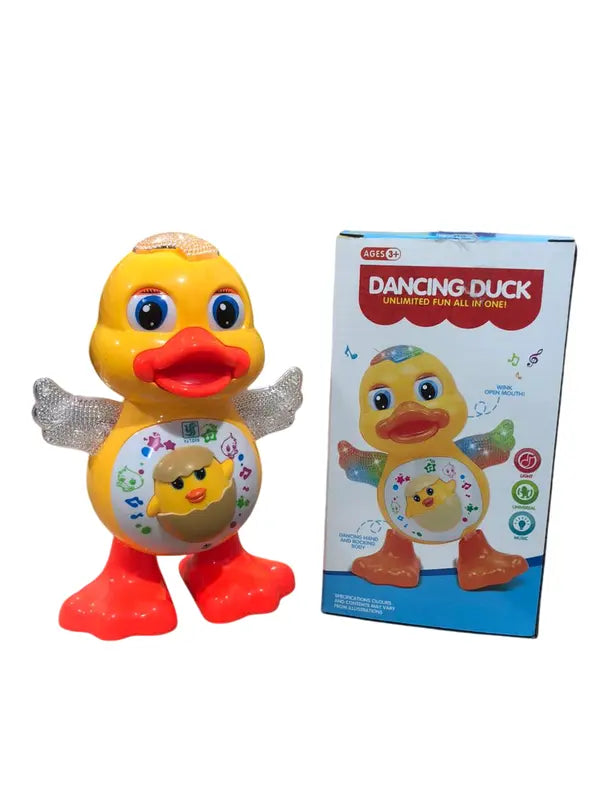 🦆🎶 Pato Dançante Interativo – Luzes, Música e Diversão Sem Fim!