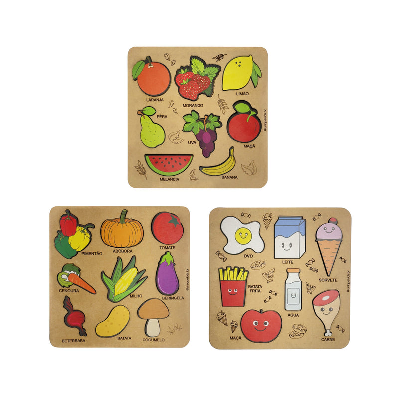 Combo Alimentos: Frutas, legumes, comida