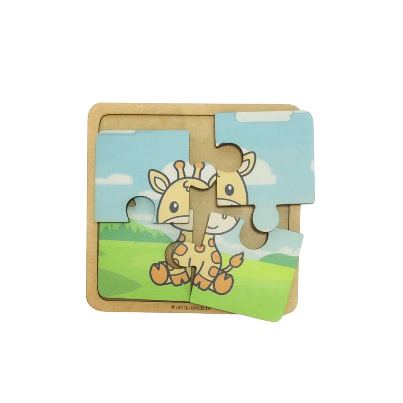 Girafa - 4 Peças