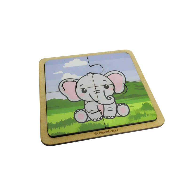 Elefante - 4 Peças