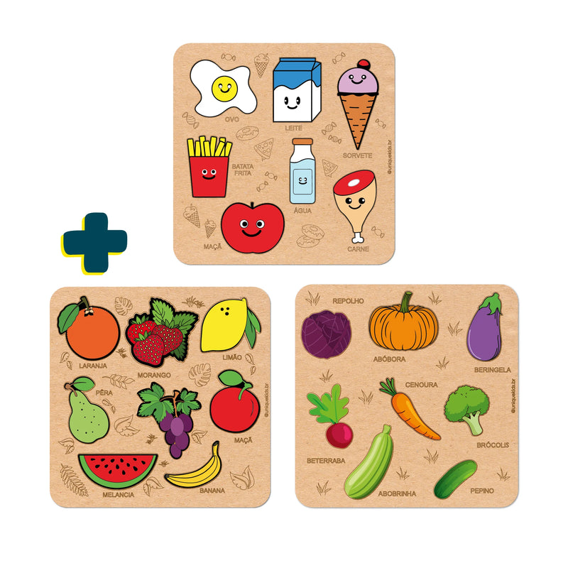 Combo Alimentos: Frutas, legumes, comida