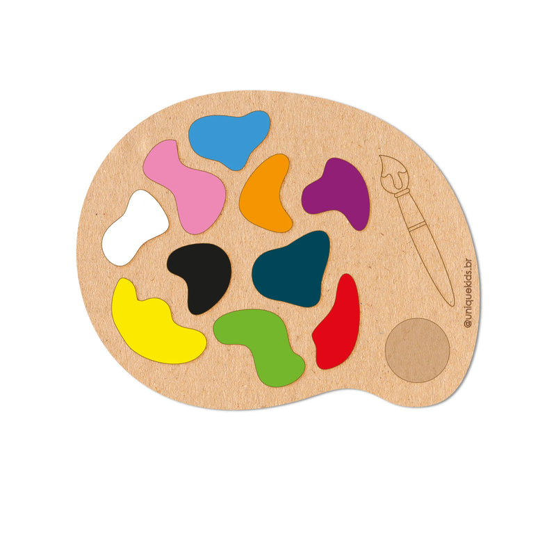 Paleta das cores