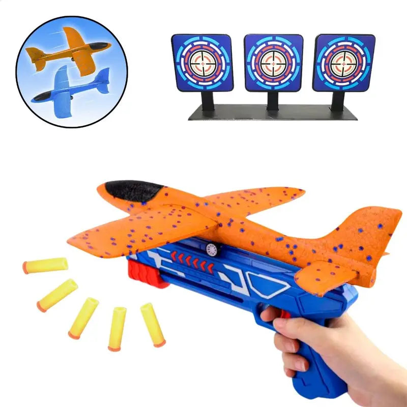 ✈️🎯 Lançador de Avião Catapulta