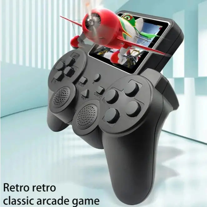 🎮✨ Controle de Vídeo Game Retrô com Tela LED – 520 Jogos na Palma da Mão!