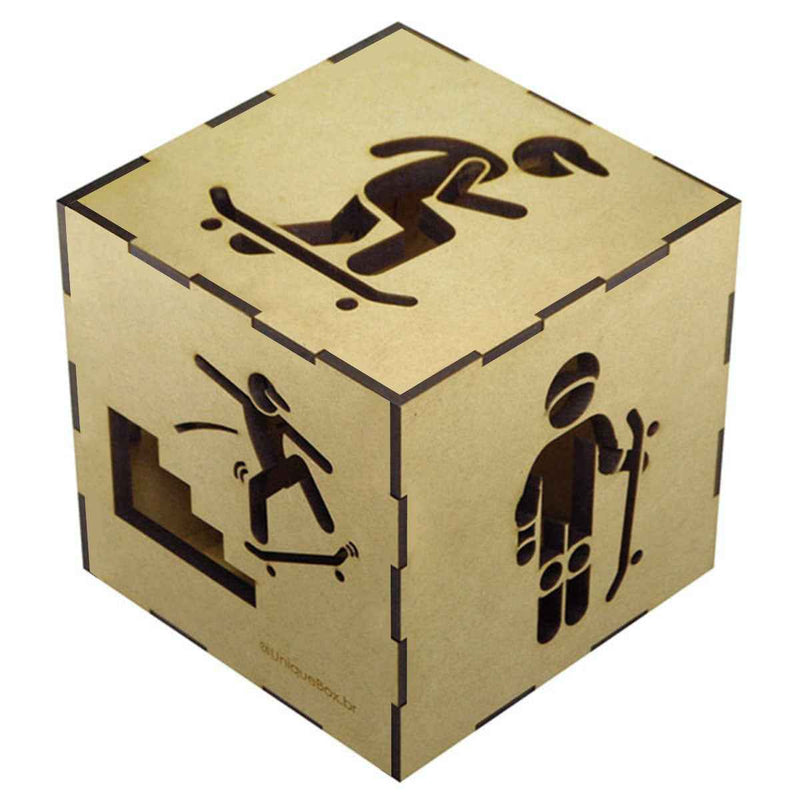 Luminária Personalizada Skatista